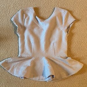 Peplum top